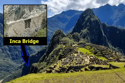 Billet d'entrée au Machu Picchu Circuit 1D Pont Inca